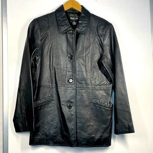 Style & Co Leather Jacket, women’s Medium